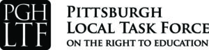 Logo for Pittsburgh Local Task Force on the Right to Education