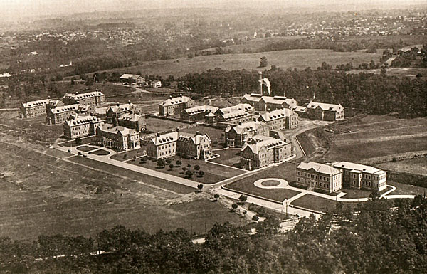 Pennhurst aerial view