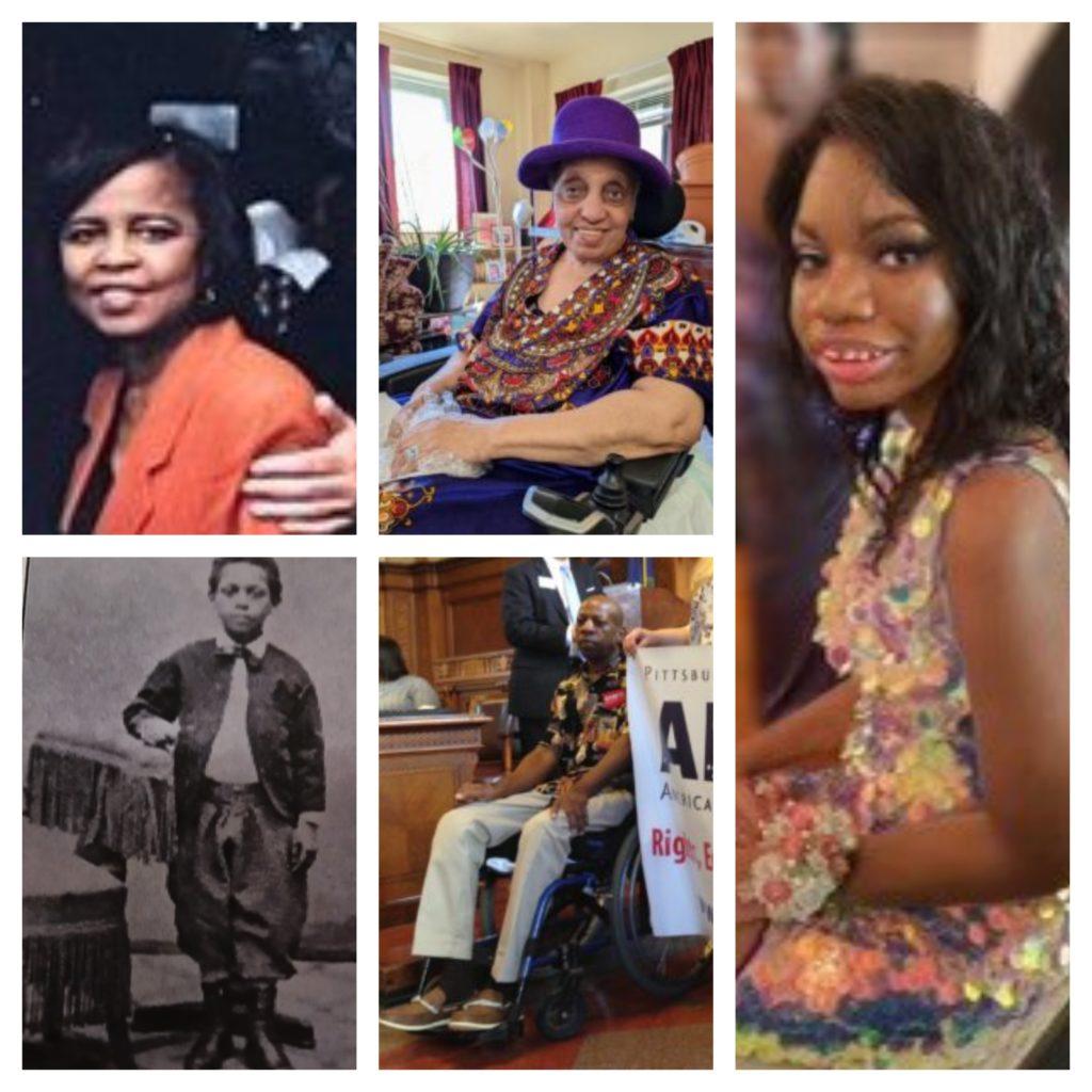 (Top left to bottom right: Marilyn McKinney, Florence Reed,
Maurika Moore, Henry Bell, Milton Henderson)