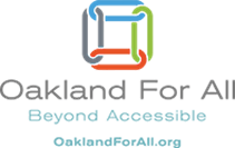 Oakland for All Beyond Accessible logo